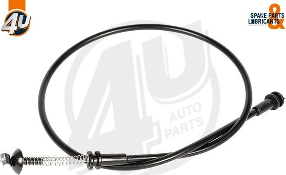 4U 18514MN - Трос, замок дверей autocars.com.ua