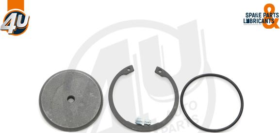 4U 18530MN - Захисна шайба, поворотний кулак autocars.com.ua