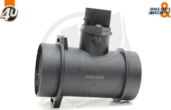 4U 20802BW - Датчик потоку, маси повітря autocars.com.ua