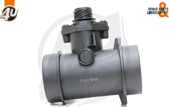 4U 20807BW - Датчик потоку, маси повітря autocars.com.ua