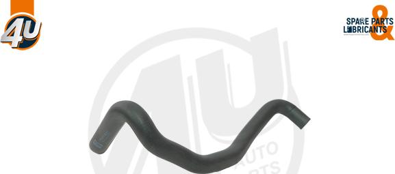 4U 21015VV - Шланг радіатора autocars.com.ua