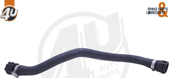 4U 21095BW - Шланг радіатора autocars.com.ua