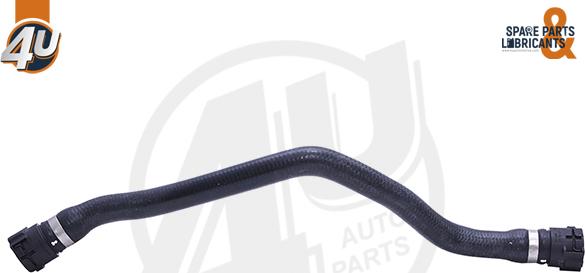 4U 21096BW - Шланг радіатора autocars.com.ua