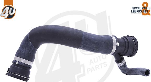 4U 21100BW - Шланг радіатора autocars.com.ua