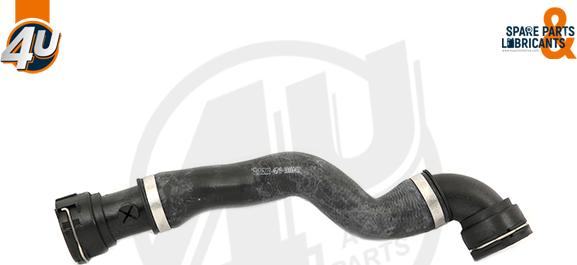 4U 21104BW - Шланг радіатора autocars.com.ua