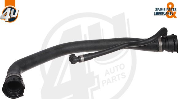 4U 21252BW - Шланг радіатора autocars.com.ua