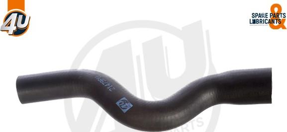 4U 21479PU - Шланг радіатора autocars.com.ua