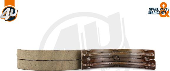 4U 22001MR - Комплект гальм, ручник, парковка autocars.com.ua