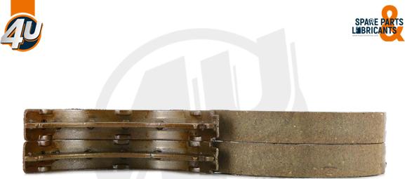 4U 22002MR - Комплект гальм, ручник, парковка autocars.com.ua