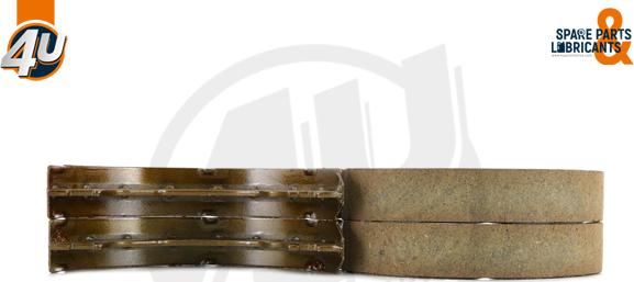 4U 22003MR - Комплект гальм, ручник, парковка autocars.com.ua