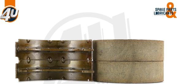 4U 22013MR - Комплект гальм, ручник, парковка autocars.com.ua