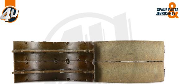 4U 22014MR - Комплект гальм, ручник, парковка autocars.com.ua