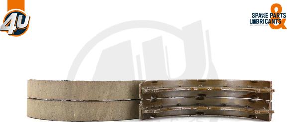 4U 22015MR - Комплект гальм, ручник, парковка autocars.com.ua