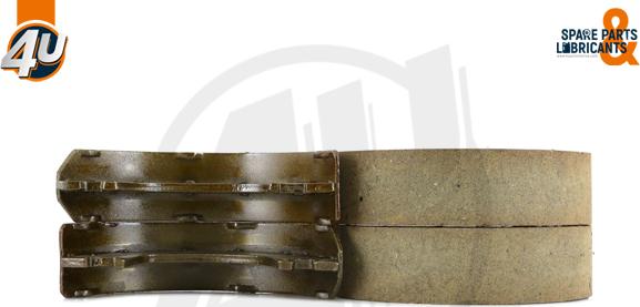 4U 22016MR - Комплект гальм, ручник, парковка autocars.com.ua