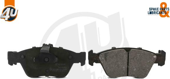 4U 22092MR - Гальмівні колодки, дискові гальма autocars.com.ua