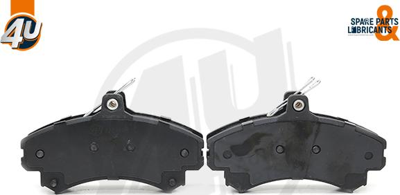 4U 22119MR - Гальмівні колодки, дискові гальма autocars.com.ua