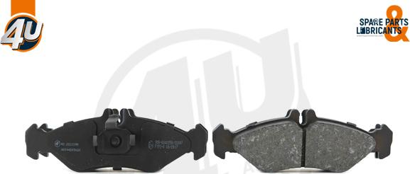 4U 22121MR - Гальмівні колодки, дискові гальма autocars.com.ua