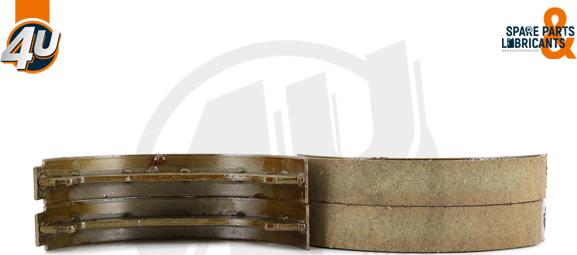 4U 22202BW - Комплект гальм, ручник, парковка autocars.com.ua