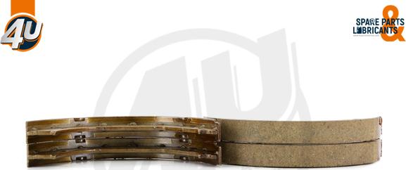 4U 22203BW - Комплект гальм, ручник, парковка autocars.com.ua