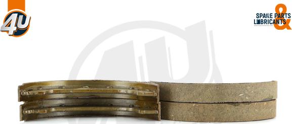 4U 22204BW - Комплект гальм, ручник, парковка autocars.com.ua