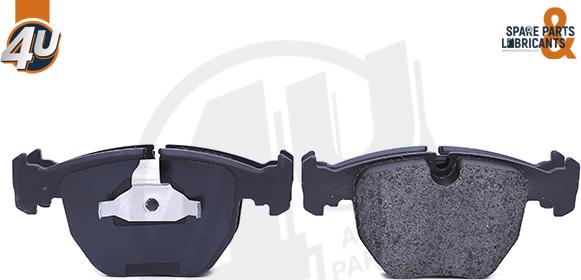 4U 22233BW - Гальмівні колодки, дискові гальма autocars.com.ua