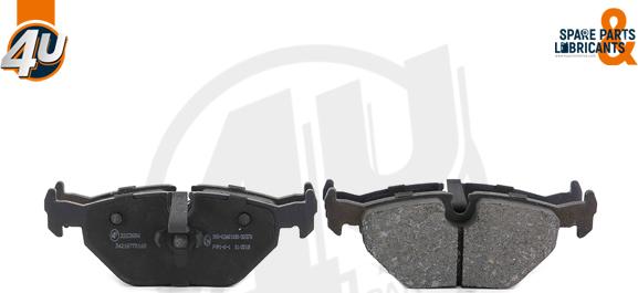 4U 22236BW - Гальмівні колодки, дискові гальма autocars.com.ua