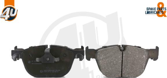 4U 22252BW - Гальмівні колодки, дискові гальма autocars.com.ua