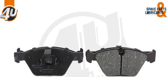 4U 22270BW - Гальмівні колодки, дискові гальма autocars.com.ua