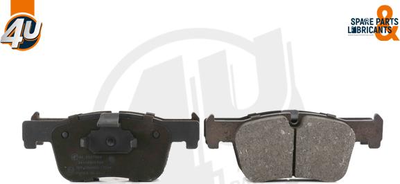 4U 22276BW - Гальмівні колодки, дискові гальма autocars.com.ua