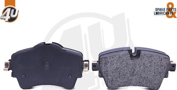 4U 22281BW - Гальмівні колодки, дискові гальма autocars.com.ua