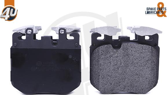 4U 22285BW - Гальмівні колодки, дискові гальма autocars.com.ua