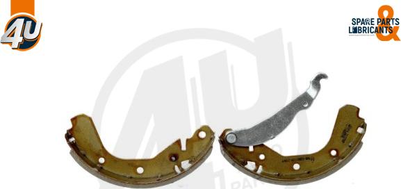 4U 22325OP - Комплект гальм, барабанний механізм autocars.com.ua