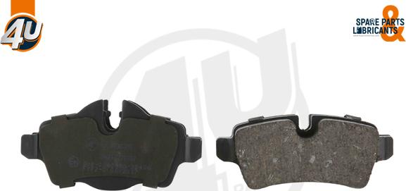 4U 22353MI - Гальмівні колодки, дискові гальма autocars.com.ua