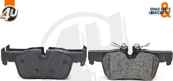 4U 22359MI - Гальмівні колодки, дискові гальма autocars.com.ua