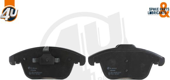 4U 22410LR - Гальмівні колодки, дискові гальма autocars.com.ua