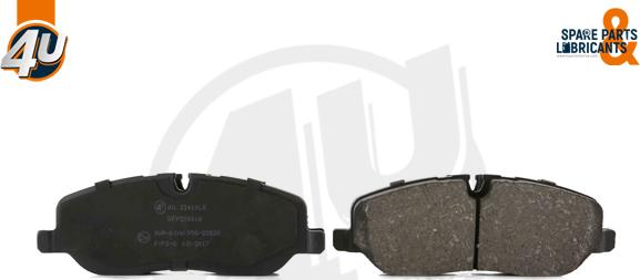 4U 22419LR - Гальмівні колодки, дискові гальма autocars.com.ua