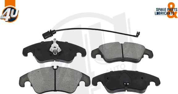 4U 22455VV - Гальмівні колодки, дискові гальма autocars.com.ua