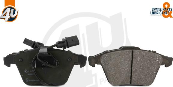 4U 22456VV - Гальмівні колодки, дискові гальма autocars.com.ua