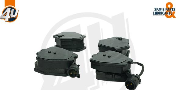 4U 22464VV - Гальмівні колодки, дискові гальма autocars.com.ua