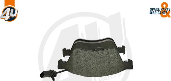 4U 22465VV - Гальмівні колодки, дискові гальма autocars.com.ua