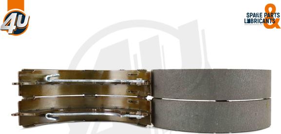 4U 22467VV - Комплект гальм, барабанний механізм autocars.com.ua