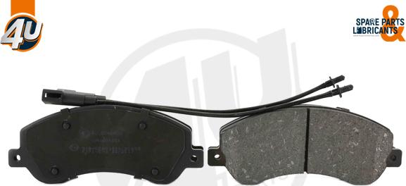 4U 22468VV - Гальмівні колодки, дискові гальма autocars.com.ua