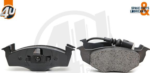 4U 22476VV - Гальмівні колодки, дискові гальма autocars.com.ua