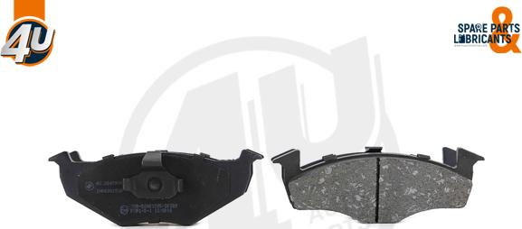 4U 22479VV - Гальмівні колодки, дискові гальма autocars.com.ua
