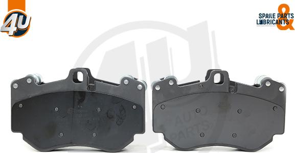 4U 22500VV - Гальмівні колодки, дискові гальма autocars.com.ua