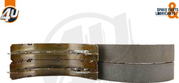 4U 22523VV - Комплект гальм, барабанний механізм autocars.com.ua