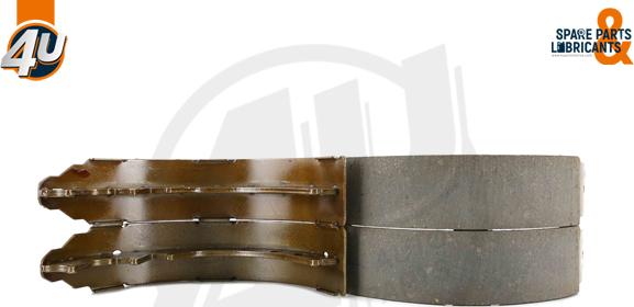 4U 22527VW - Комплект гальм, барабанний механізм autocars.com.ua