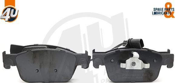 4U 22534VV - Гальмівні колодки, дискові гальма autocars.com.ua