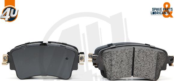 4U 22535VV - Гальмівні колодки, дискові гальма autocars.com.ua