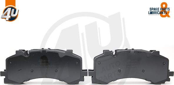 4U 22537VV - Гальмівні колодки, дискові гальма autocars.com.ua